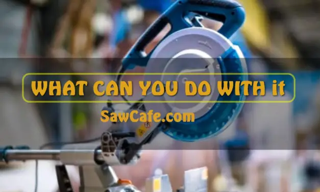 WHAT CAN YOU DO WITH A MITER SAW?
