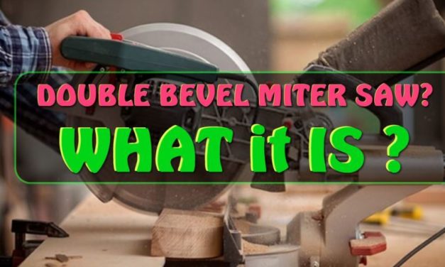 What is a Double Bevel Compound Miter Saw?