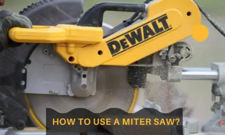 How to use a miter saw for beginners?