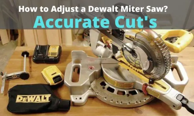 How to Adjust Dewalt Miter Saw | Dewalt Miter Saw Manual Adjustment