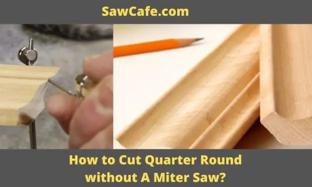 How to Cut Quarter Round without A Miter Saw | How to Cut Trim at a 45 Degree Angle without a Miter Saw