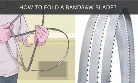 How to Fold a Bandsaw Blade | Fold up Bandsaw Blade