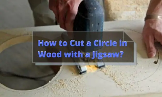 How to Cut a Circle in Wood with a Jigsaw – Make a Circle Jig for Jigsaw