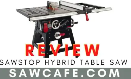 Sawstop jobsite table saw review