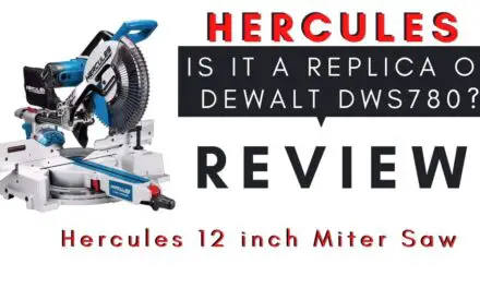 Hercules 12 Inch Miter Saw Review – Is It The Replica of Dewalt DWS780