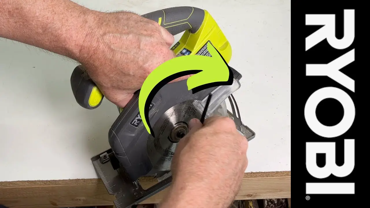 How to Change the Blade on a Ryobi Circular Saw? SawCafe