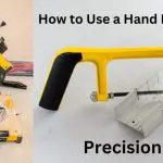 How to Use a Hand Mitre Saw with Precision?
